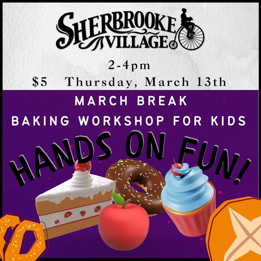 March Break Baking Workshop!