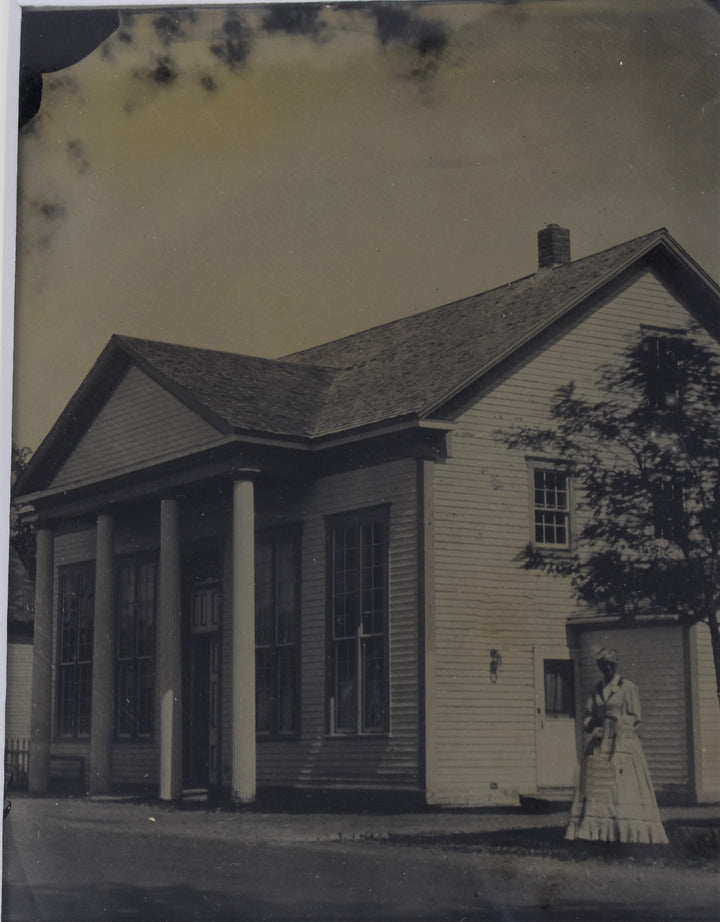 Matted Ambrotype Photo