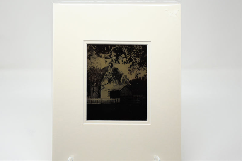 Matted Ambrotype Photo - Greenwood Gables